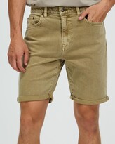 Thumbnail for your product : Lee Men's Brown Denim - R3 Shorts - Size 33 at The Iconic