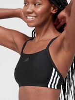 Thumbnail for your product : adidas Fit 3 Stripe 2 Piece Bikini - Black
