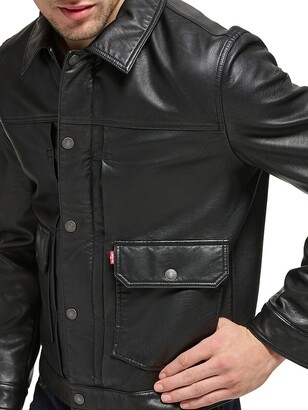Levi's Faux Leather Utility Jacket