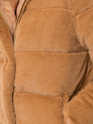 Unreal Fur Faux Fur Puffer Jacket
