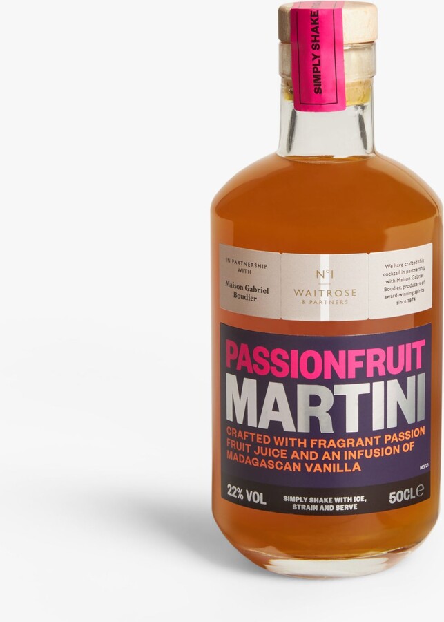Waitrose & Partners No.1 Passion Fruit Martini ShopStyle Food & Beverage
