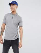 Thumbnail for your product : Luke 1977 Rainbow 1/4 Zip Polo Shirt In Gray