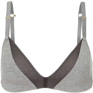 LIVELY The All Day Deep-V No-Wire Colorblock Bra