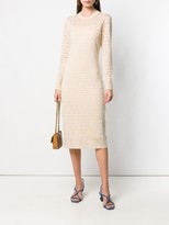 Thumbnail for your product : Fendi FF motif knitted dress