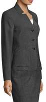 Thumbnail for your product : Escada Checked Wool Blazer