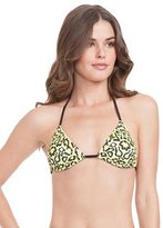 Thumbnail for your product : GUESS Wild About You Triangle Bra Bikini Top