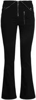 Thumbnail for your product : RtA Diavolina Zip-detailed High-rise Bootcut Jeans