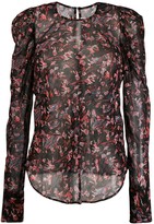 Thumbnail for your product : IRO Floral Print Long-Sleeve Top