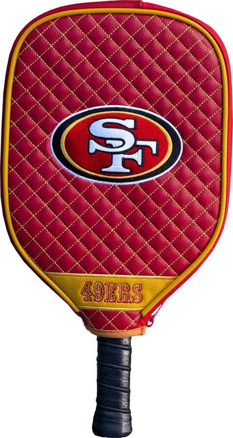 Team Golf San Francisco 49ers Quilted Pickleball Paddle Cover