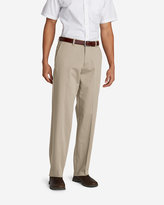 Thumbnail for your product : Eddie Bauer Men's Performance Dress Flat-Front Khaki Pants - Relaxed Fit