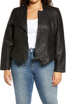 Thumbnail for your product : Blank NYC Faux Leather Moto Jacket