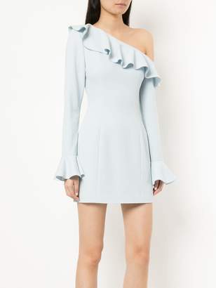 Rebecca Vallance Aegean One Shoulder mini dress