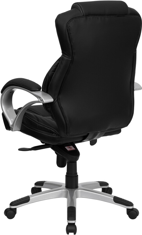 High Back LeatherSoft Contemporary Executive Swivel Ergonomic Office