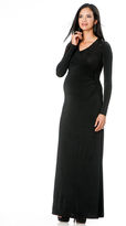 Thumbnail for your product : A Pea in the Pod Side Ruched Maternity Gown