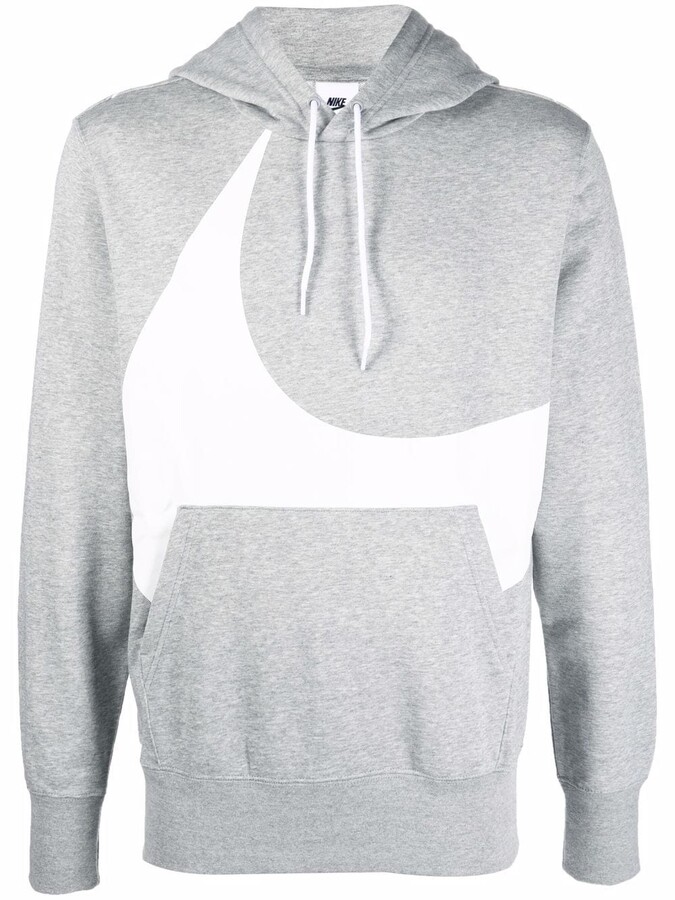 two tone pullover hoodie