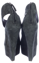 Thumbnail for your product : Giuseppe Zanotti Suede Wedges