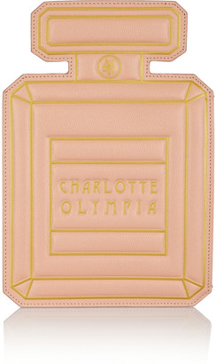 Charlotte Olympia P - Perfume leather clutch