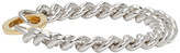 Thumbnail for your product : Laura Lombardi SSENSE Exclusive Silver and Gold Presa Bracelet