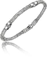 Thumbnail for your product : Orlando Orlandini Capriccio - Diamond 18K White Gold Chain Snake Bracelet