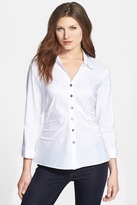Thumbnail for your product : Nic+Zoe Side Pleat Shirt Jacket