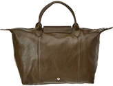 Thumbnail for your product : Longchamp Le Pliage Cuir Medium Leather Short Handle Tote