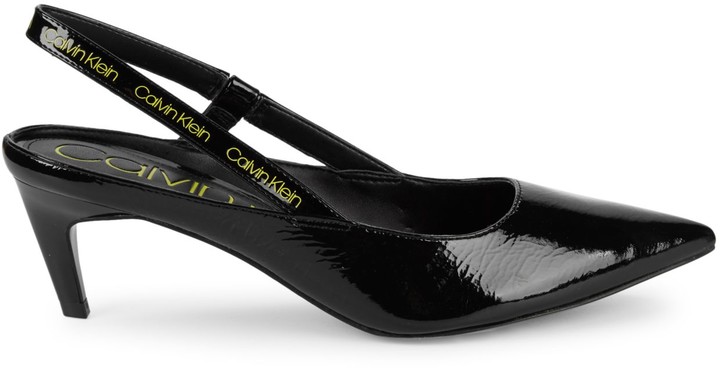 calvin klein slingback heels