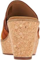 Thumbnail for your product : Clarks Artisan Nubuck Leather Wedge Sandals - Aisley Lily
