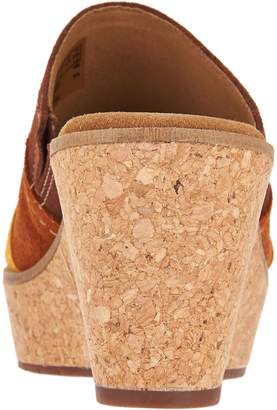 Clarks Artisan Nubuck Leather Wedge Sandals - Aisley Lily