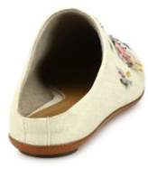 Thumbnail for your product : The Row Bea Embroidered Raffia Mules