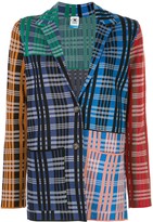 Thumbnail for your product : M Missoni Patchwork Check Print Blazer
