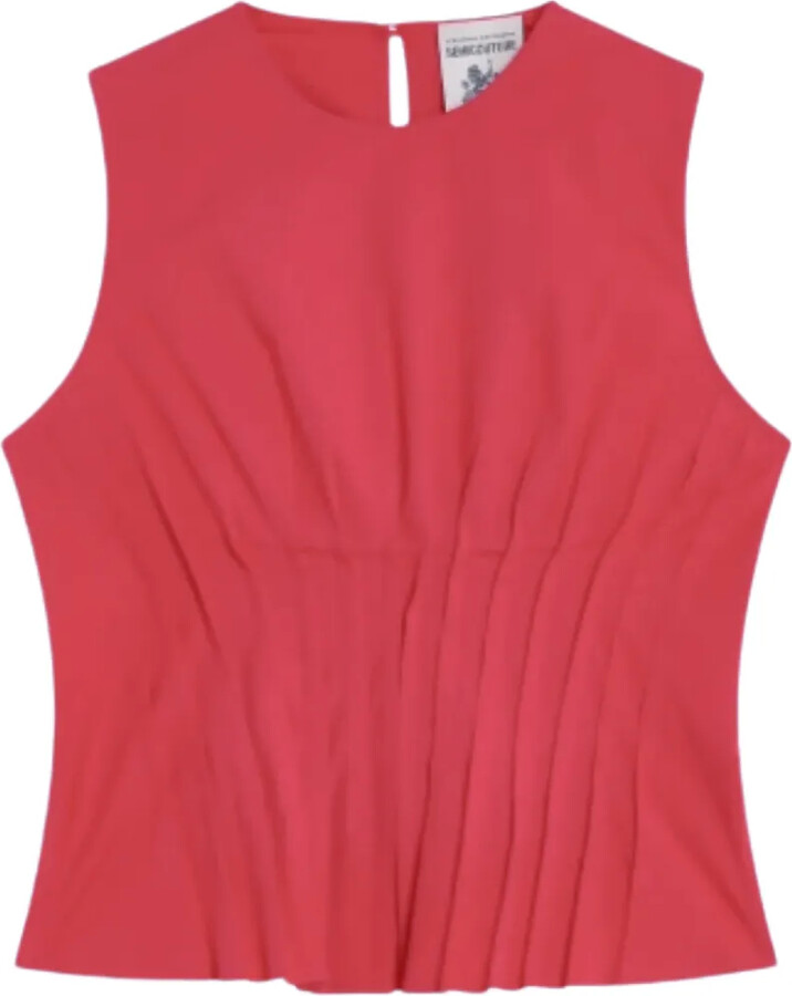 Semi-Couture Pleated Top