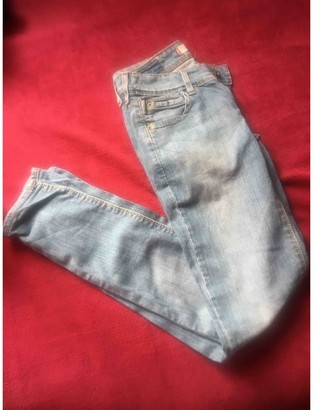 ecru denim jeans