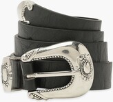Thumbnail for your product : boohoo Simple Western Buckle Belt
