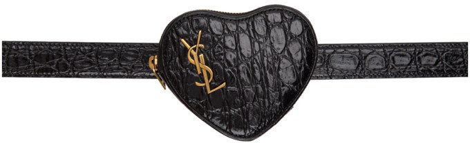 ysl heart belt bag