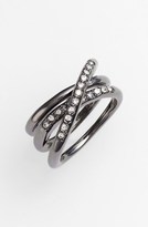 Thumbnail for your product : Rebecca Minkoff 'Jewel Box' Pavé Coil Ring