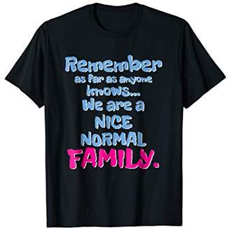 Nice Normal Family Cute Matching T Shirt for Families