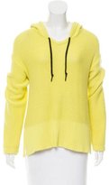 Thumbnail for your product : Alexander Wang T by Hooded Knit Sweater