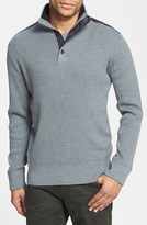 Thumbnail for your product : Swiss Army 566 Victorinox Swiss Army® Classic Fit Stretch Cotton Quarter Zip Sweater (Online Only)