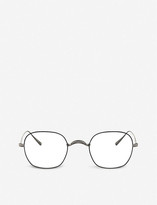 Thumbnail for your product : Oliver Peoples OV1270T Carles metal square-frame glasses