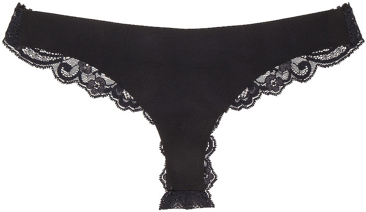 Gilda Lace Thong Luisaviaroma Women Clothing Underwear Briefs Thongs 