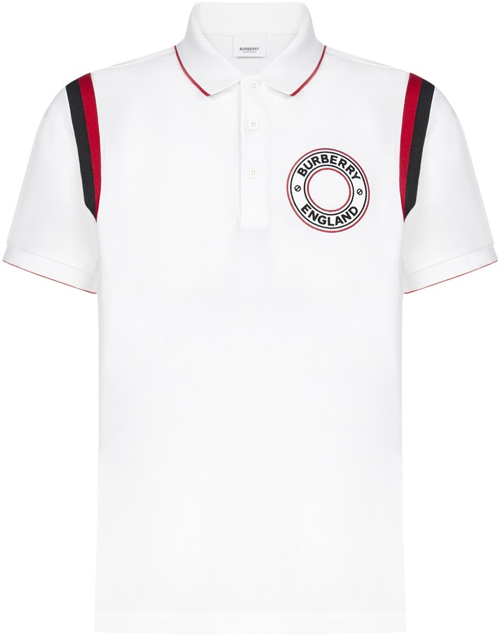 Burberry Ennis Logopatch Cotton Polo Shirt ShopStyle