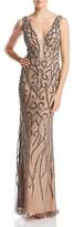 Thumbnail for your product : Adrianna Papell Embellished Illusion Gown