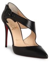 Thumbnail for your product : Christian Louboutin Sharpetta 100 Leather Pumps