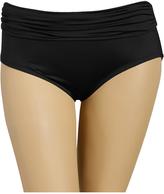 Thumbnail for your product : Old Navy Women's Plus Ruched Roll-Panel Swim Bottoms