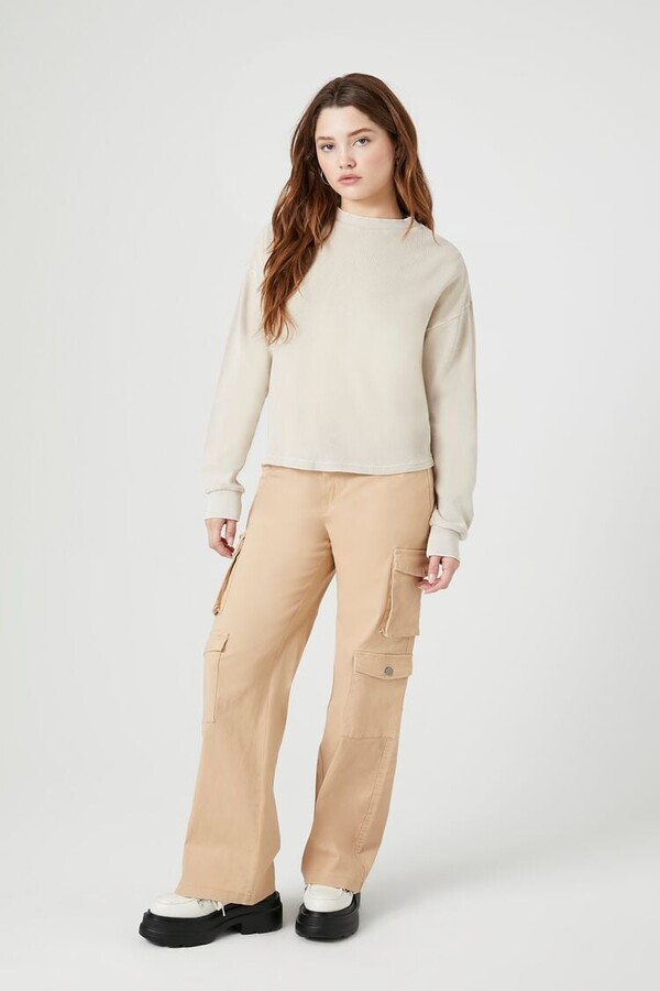 Taupe Trousers Women