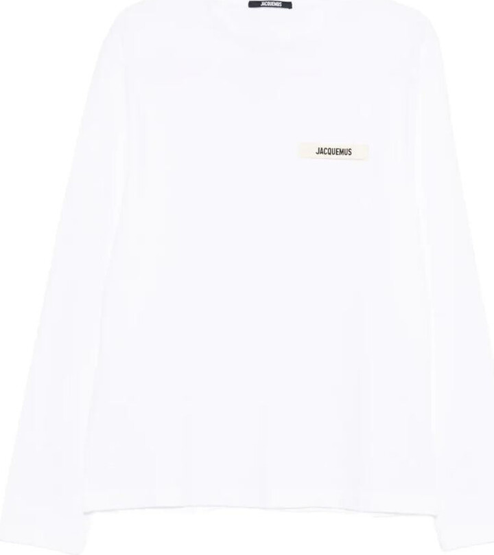 Jacquemus Le T-Shirt Gros Grain Manches Longues
