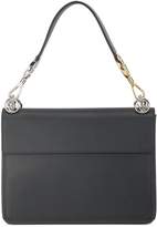 Thumbnail for your product : Fendi Black & Brown Leather Kan I F handbag
