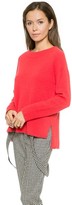 Thumbnail for your product : Rachel Zoe Lera Boxy Banded Low Sweater