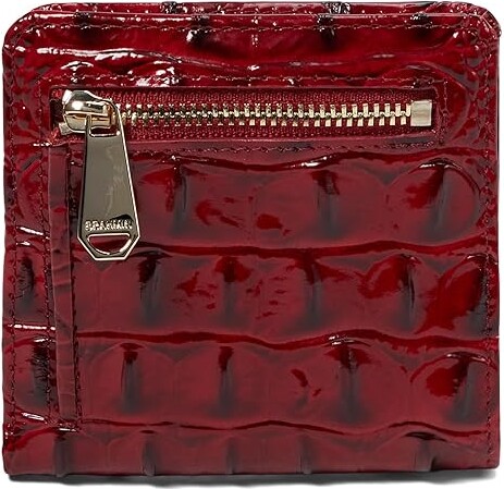 Brahmin Melbourne Heart Coin Purse in Red