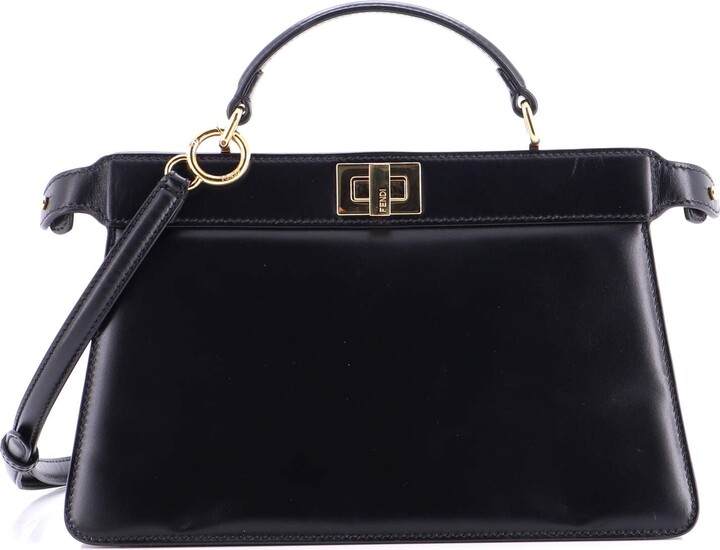 Fendi Peekaboo ISeeU Bag Leather East West